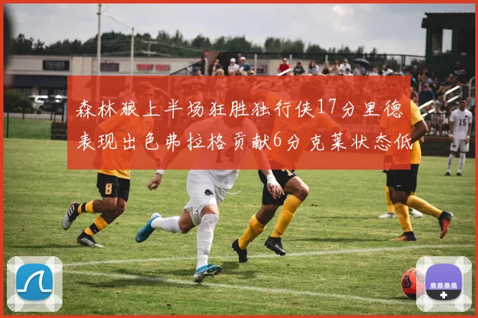 森林狼上半场狂胜独行侠17分里德表现出色弗拉格贡献6分克莱状态低迷未得分